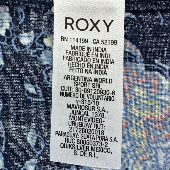 Roxy Womens Floral Open-Front Kimono Sweater Size XS - Picture 10 of 11